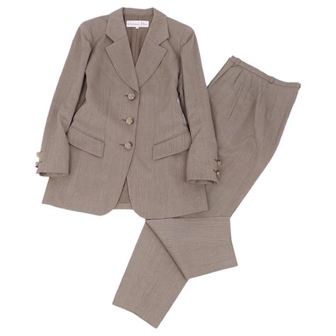 christian dior pantsuit|christian dior pants women's.